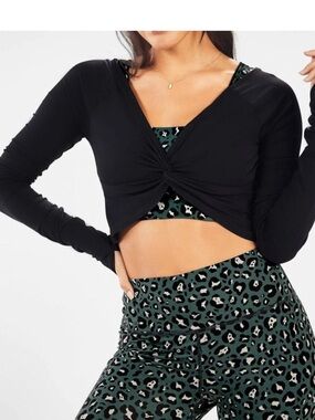 Fabletics Black Athletic Tank Top